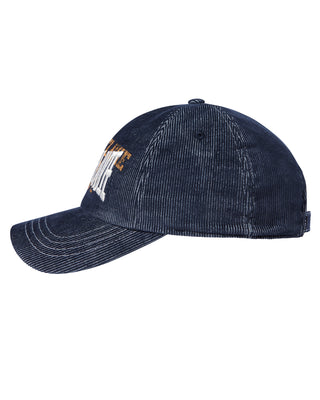 CORDUROY STITCH POINT BALL CAP NAVY