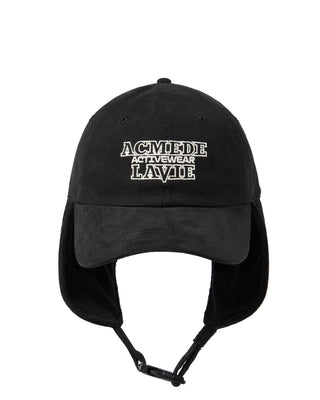 EARMUFFS PATCH BALL CAP BLACK