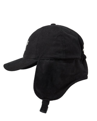 EARMUFFS PATCH BALL CAP BLACK