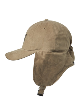 EARMUFFS PATCH BALL CAP BROWN