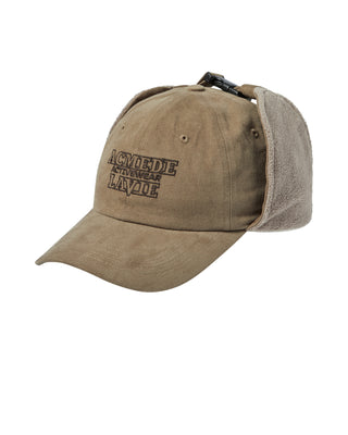 EARMUFFS PATCH BALL CAP BROWN