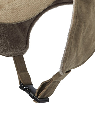 EARMUFFS PATCH BALL CAP BROWN