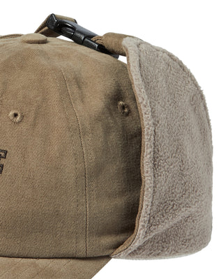 EARMUFFS PATCH BALL CAP BROWN