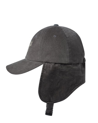 EARMUFFS PATCH BALL CAP CHARCOAL