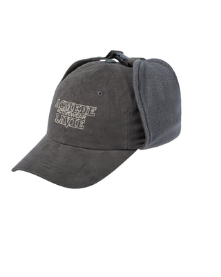 EARMUFFS PATCH BALL CAP CHARCOAL