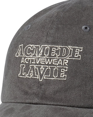 EARMUFFS PATCH BALL CAP CHARCOAL