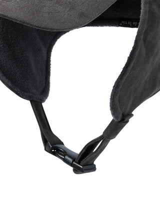 EARMUFFS PATCH BALL CAP CHARCOAL