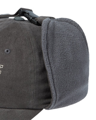 EARMUFFS PATCH BALL CAP CHARCOAL