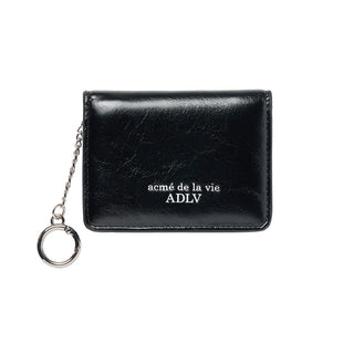 ADLV FOLDING CARD WALLET BLACK