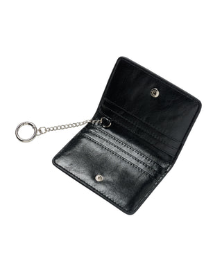 ADLV FOLDING CARD WALLET BLACK