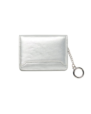ADLV FOLDING CARD WALLET SILVER