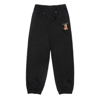 AC BEAR BASIC LOGO ZURRY PANTS BLACK