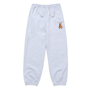 AC BEAR BASIC LOGO ZURRY PANTS MELANGE