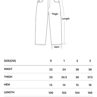 AC BEAR BASIC LOGO ZURRY PANTS CREAM