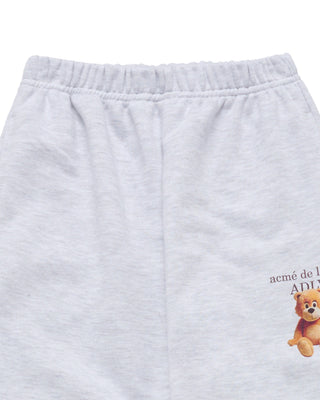 KIDS AC BEAR BASIC LOGO ZURRY PANTS MELANGE