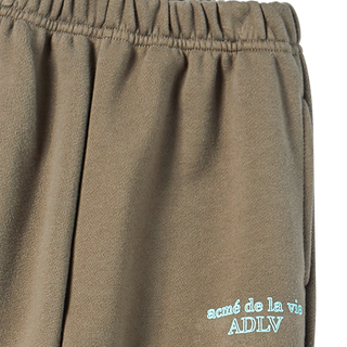 KIDS BORDER LINE BASIC LOGO LONG PANTS COCOA