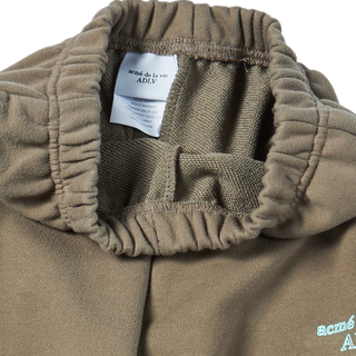 KIDS BORDER LINE BASIC LOGO LONG PANTS COCOA