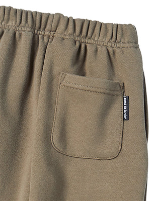 KIDS BORDER LINE BASIC LOGO LONG PANTS COCOA