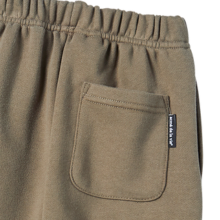 KIDS BORDER LINE BASIC LOGO LONG PANTS COCOA