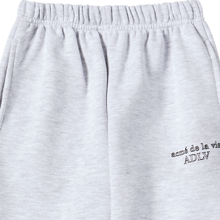 KIDS BORDER LINE BASIC LOGO LONG PANTS MELANGE