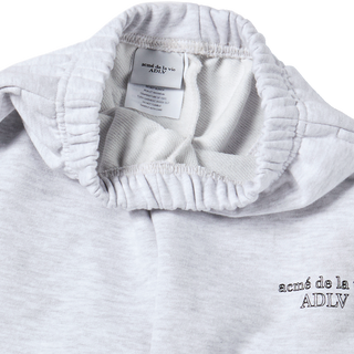 KIDS BORDER LINE BASIC LOGO LONG PANTS MELANGE