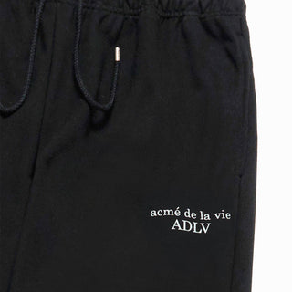 BASIC LOGO NAPPING ZURRY PANTS BLACK