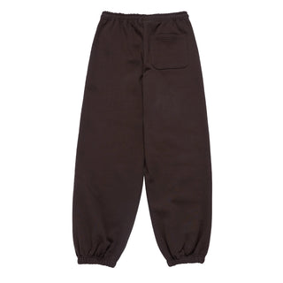 BASIC LOGO NAPPING ZURRY PANTS DARK BROWN