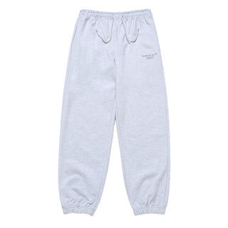 BASIC LOGO NAPPING ZURRY PANTS MELANGE