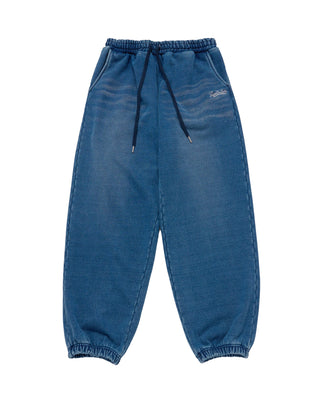 DENIM EFFECT ZURRY LONG PANTS NAVY