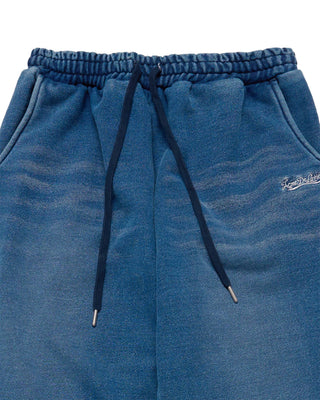 DENIM EFFECT ZURRY LONG PANTS NAVY