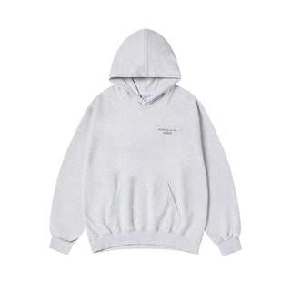AC BEAR BASIC LOGO HOODIE MELANGE