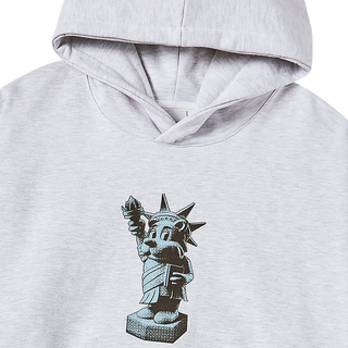 AC BEAR STATUE OF LIBERTY HOODIE MELANGE