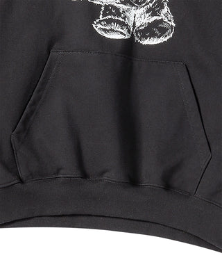 ADLV PIGGYBACK HOODIE BLACK