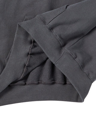 ADLV PIGGYBACK HOODIE CHARCOAL
