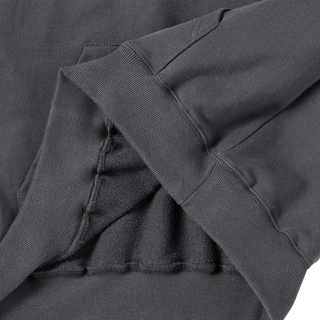 ADLV PIGGYBACK HOODIE CHARCOAL