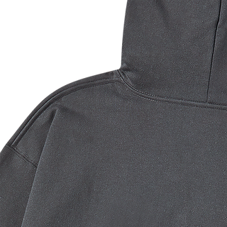 ADLV PIGGYBACK HOODIE CHARCOAL