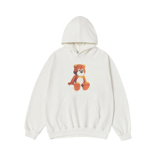 AC TEDDY BEAR HOODIE CREAM