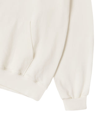 3D STAND AC BEAR NAPPING HOODIE CREAM