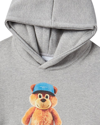 3D STAND AC BEAR NAPPING HOODIE MELANGE
