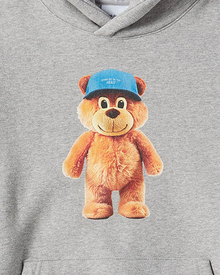 3D STAND AC BEAR NAPPING HOODIE MELANGE