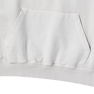 BASKET BALL PIGMENT WIDE HOODIE LIGHT GRAY