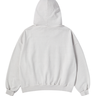 BASKET BALL PIGMENT WIDE HOODIE LIGHT GRAY