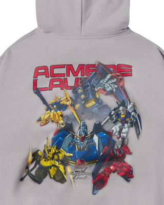 MOBILE SUIT Z GUNDAM MOBILE SUIT HOODIE LIGHT GRAY