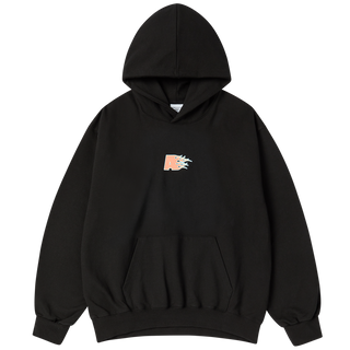 ADLV FIREWORKS LOGO HOODIE BLACK