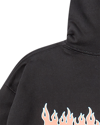 ADLV FIREWORKS LOGO HOODIE BLACK
