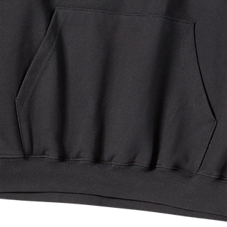 BORDER LINE BASIC LOGO HOODIE BLACK