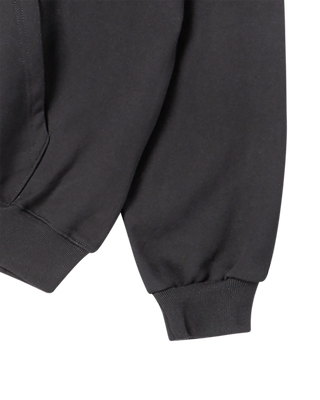 BORDER LINE BASIC LOGO HOODIE BLACK
