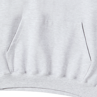 BORDER LINE BASIC LOGO HOODIE MELANGE