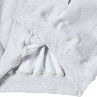 BORDER LINE BASIC LOGO HOODIE MELANGE