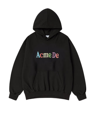 COLOR LOGO HOODIE BLACK